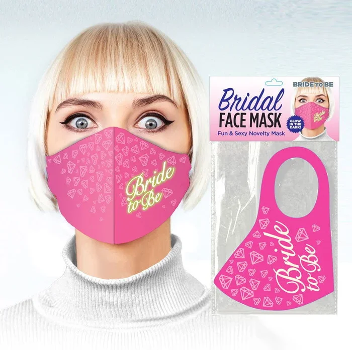 Bridal Face Mask – Bride To Be – Glow Novelty Mask