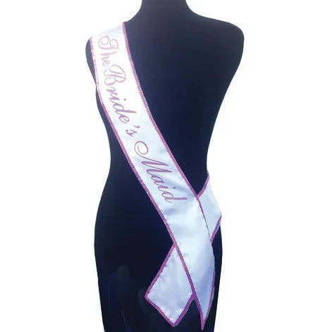 Bridal Party Sashes Brides Maid by Little Geenie