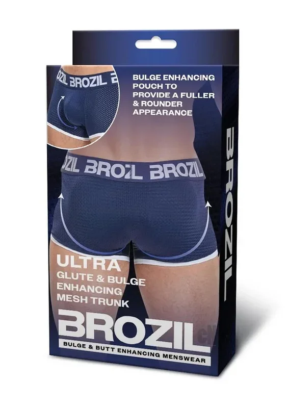 Brozil Mesh Boxer S/m Nvy