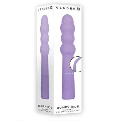 Bumpy Ride Flexible Vibrator 6.85″ by Gender X