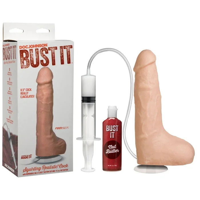 Bust It 8.5” Squirting Dong