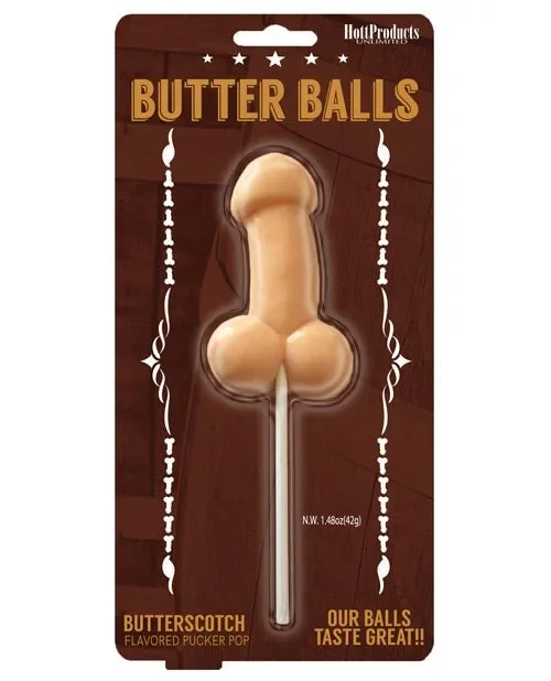 Butter Balls Pecker Pop – Butterscotch