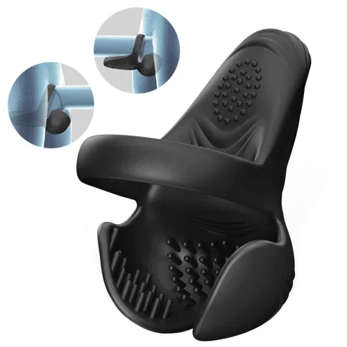 Buyging™ App Control Double Stimulation Well Wrapped Vibrating Cock Ring