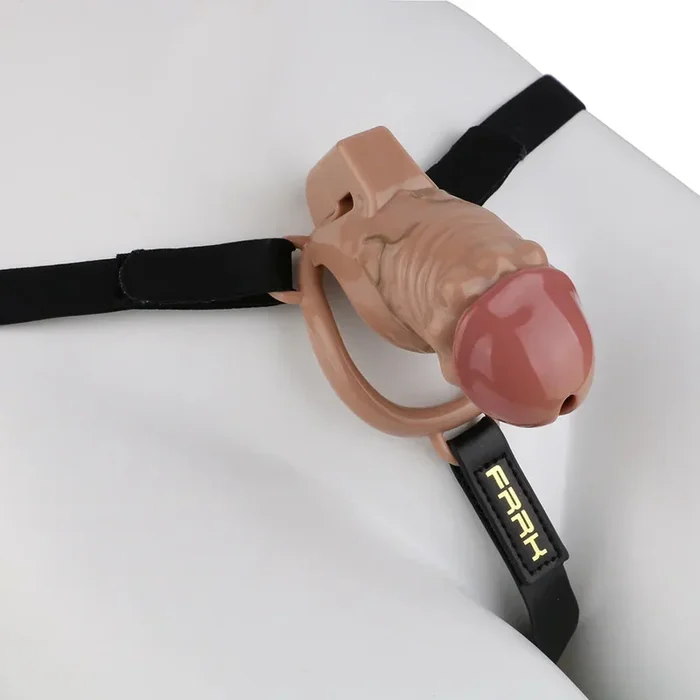 착용 가능한 수지 리얼리틱 순결 케이지