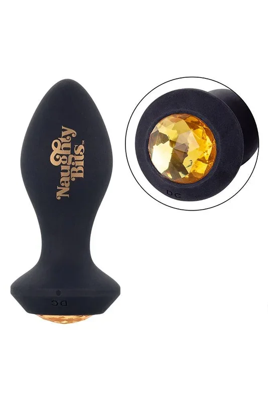 Cal Exotics – Naughty Bits – Shake Your Ass Petite Vibrating Butt Plug