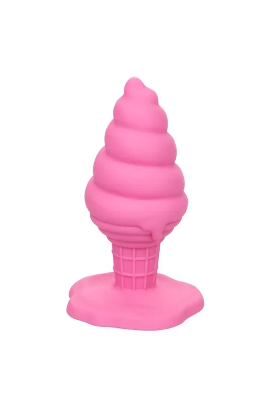 Cal Exotics – Naughty Bits – Yum Bum Ice Cream Cone Butt Plug – Pink