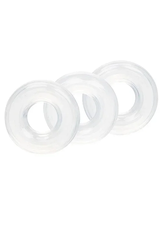 Cal Exotics – Set of 3 Silicone Stacker Rings