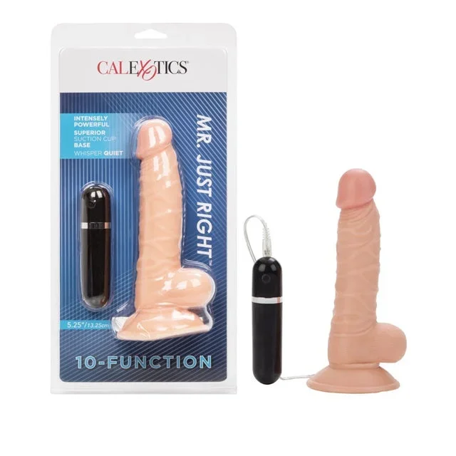 CalExotics 10-Function Mr. Just Right 5.25″/13.25 cm Vibe