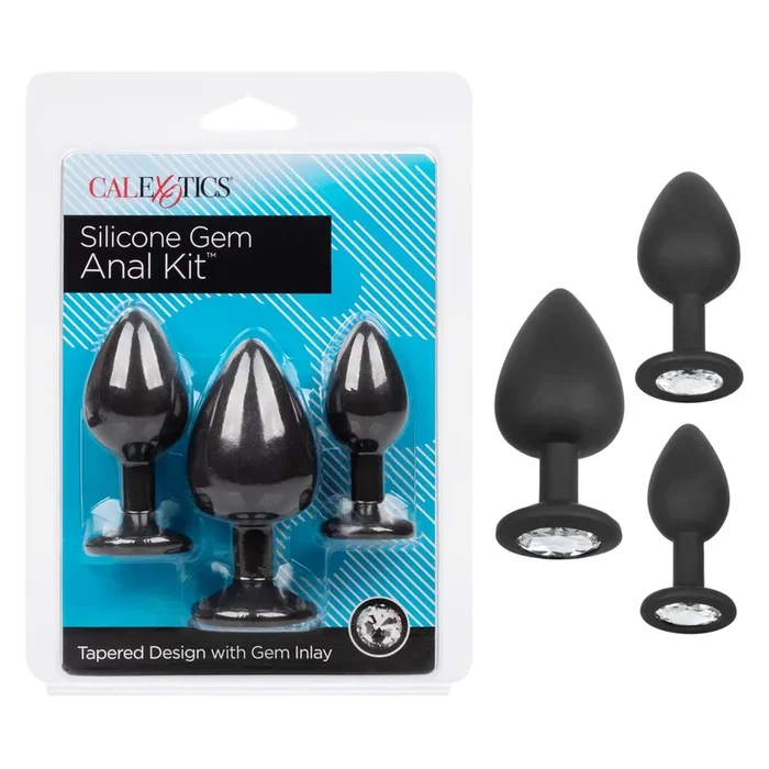 Calexotics Kit Anal Gemme en Silicone
