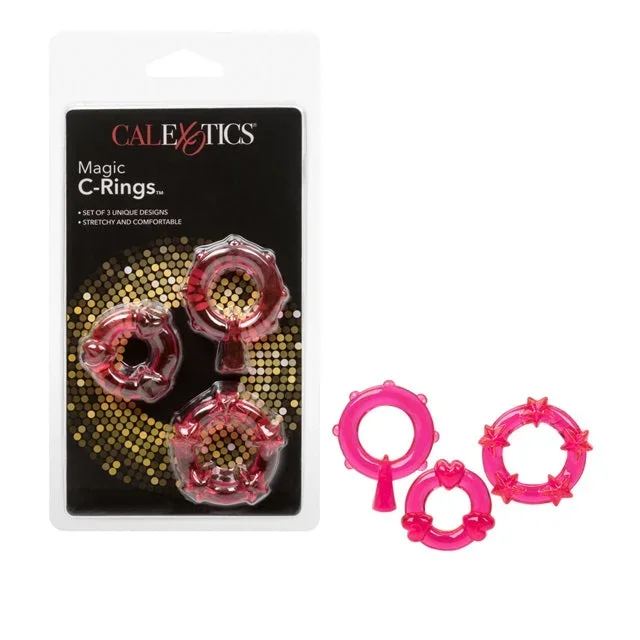 CalExotics Magic C-Rings – Red