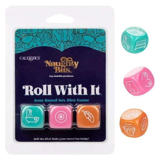 Calexotics | Naughty Bits Roll With It Icon Based Sex Dice