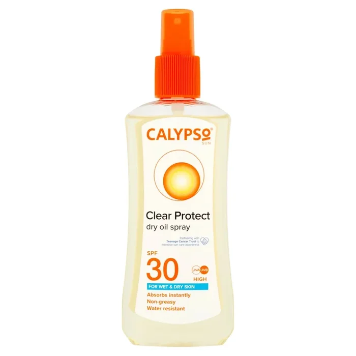 Calypso Clear Protect Dry Oil Spray SPF30 200ml