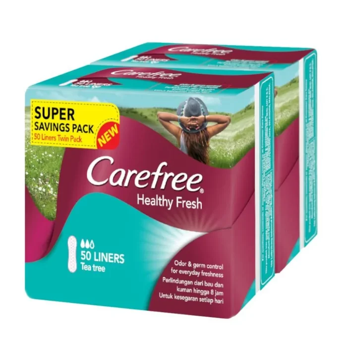 Carefree Healthy Fresh 50S X 2 Value Pack