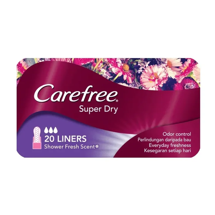 Carefree Pantyliner Super Dry Scented 20S