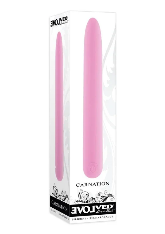 Carnation Rechargeable Silicone Vibrator
