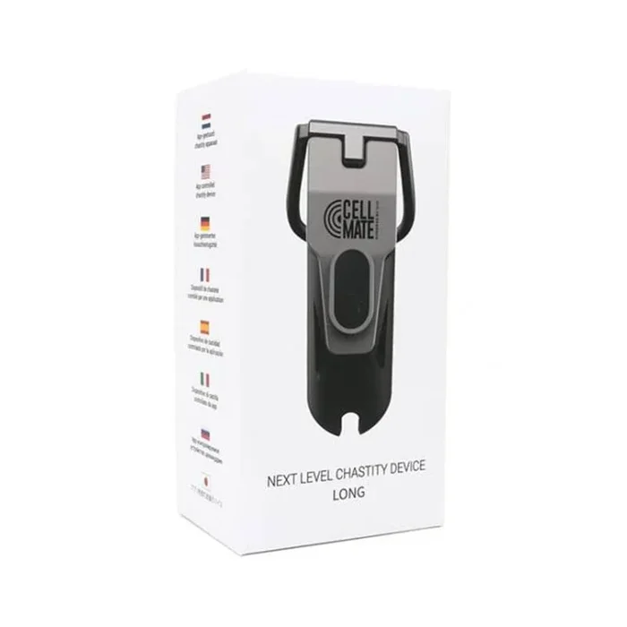 CellMate App-Controlled Male Chastity Device sz Long 4.75″