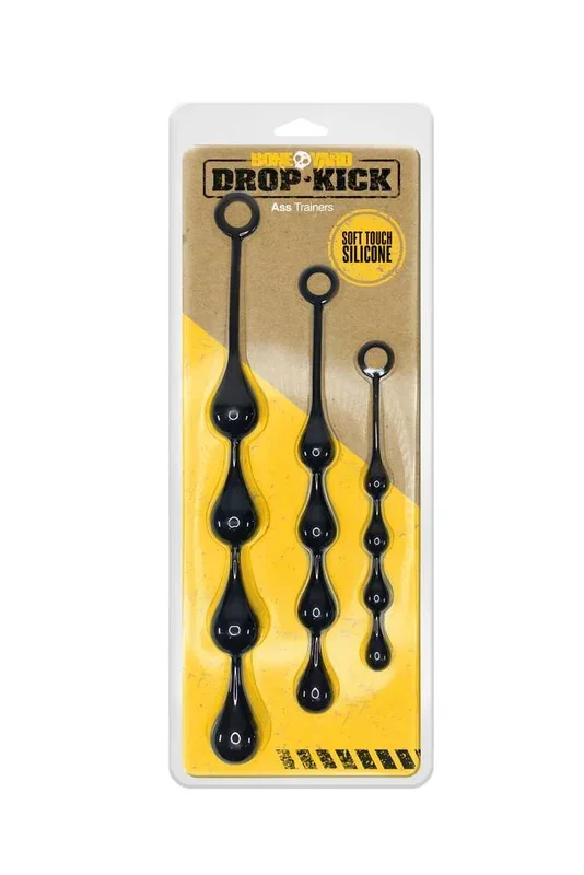 Channel 1 Releasing – Boneyard – Drop-Kick Weighted Ass Trainers Set – Black