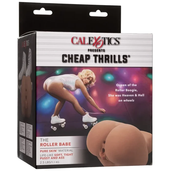Cheap Thrills The Roller Babe Tight Pussy & Ass Masturbator