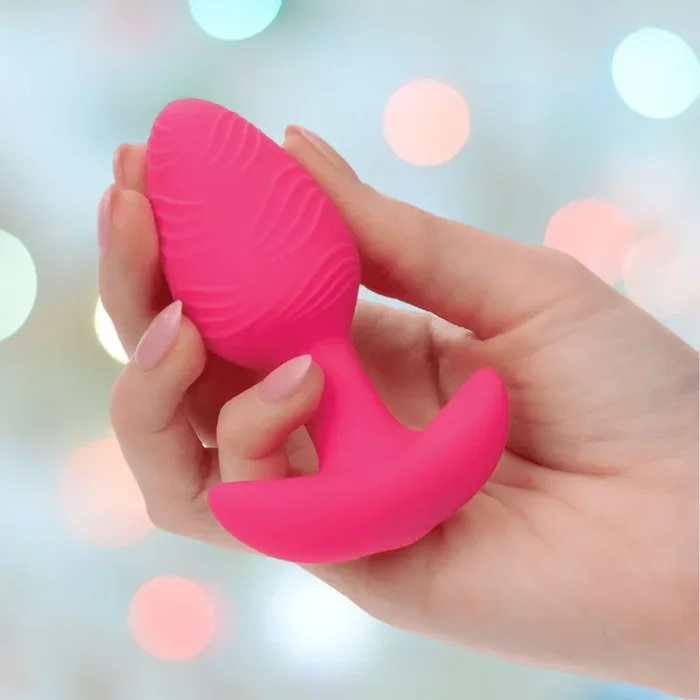 Cheeky Vibrating Glow-In-The-Dark Butt Plug