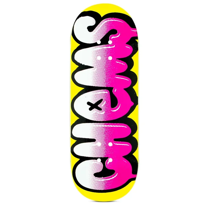 Chems Fingerboard Deck – Faded Bubbles