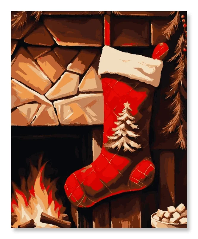 Christmas Stocking on Christmas Eve