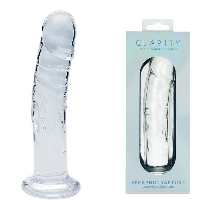Clarity – Seraphic Rapture – 17.8 cm Glass Dildo