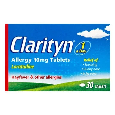 Clarityn Allergy Hayfever Relief 30 Tablets