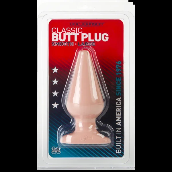 Classic Butt Plug Smooth Large by Doc Johnson