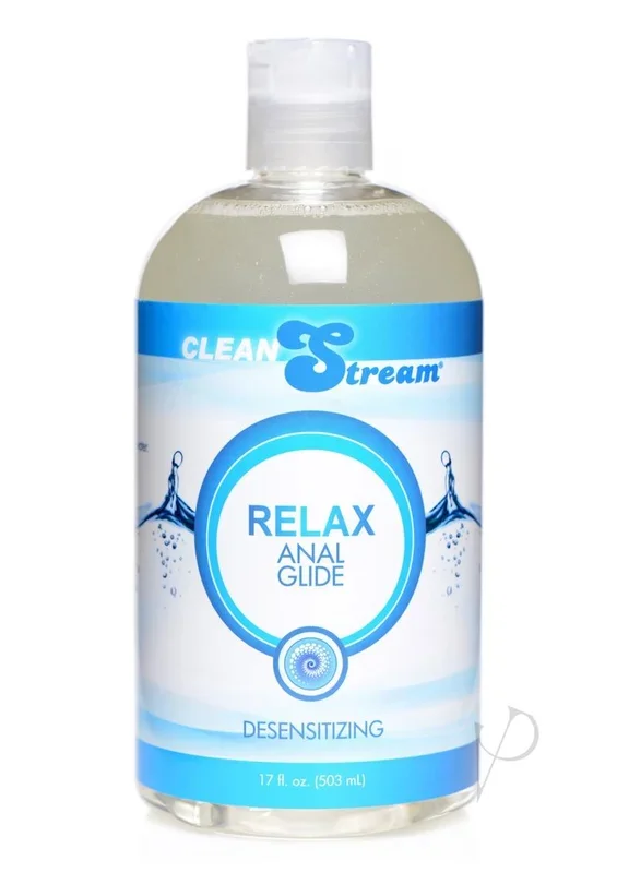 Cleanstream Relax Anal Glide Lubricant 17oz