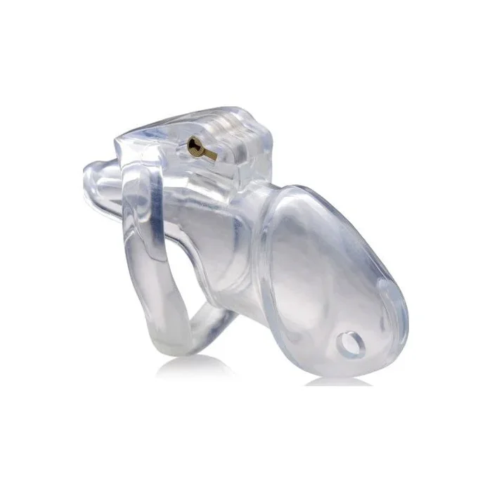 Clear Captor Chastity Cage – Medium