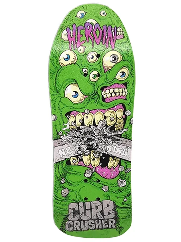 Close Up x Heroin Skateboards Fingerboard Deck – Curb Crusher