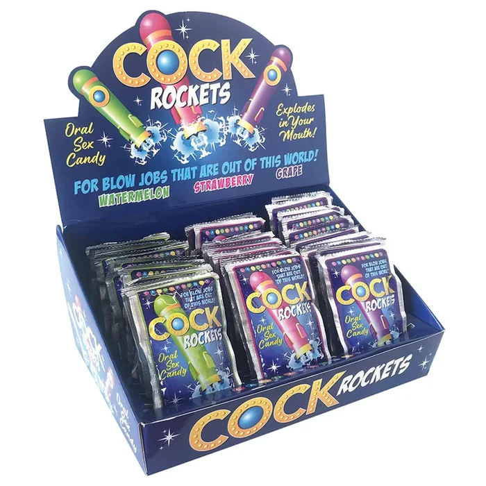 Cock Rockets Oral Sex Candy – Assorted (36 Pack)