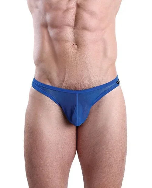 Cocksox Mesh Enhancing Pouch Thong Tranquil Blue XL