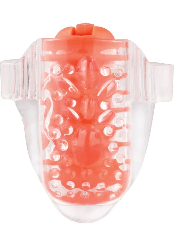 Color Pop Quickie Lingo Silicone Vibrating Tongue Ring Waterproof