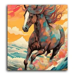 Coloring Abstracted Horse