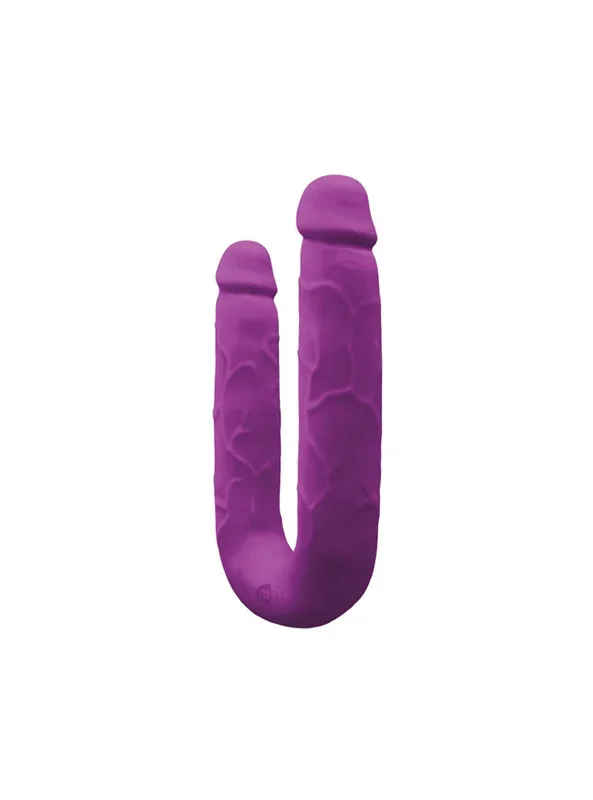 Colours DP Pleasures Silicone Realistic Double Dildo