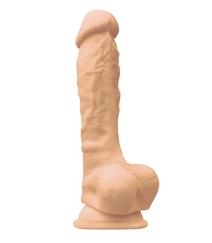 Colours Pleasures 7″ Dildo With Testicles