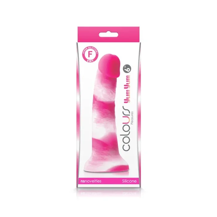 Colours Pleasures Yum Yum 6 in. Dildo Pink