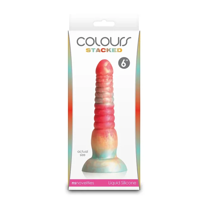 Colours Stacked 6″ Dildo by Ns Novelties