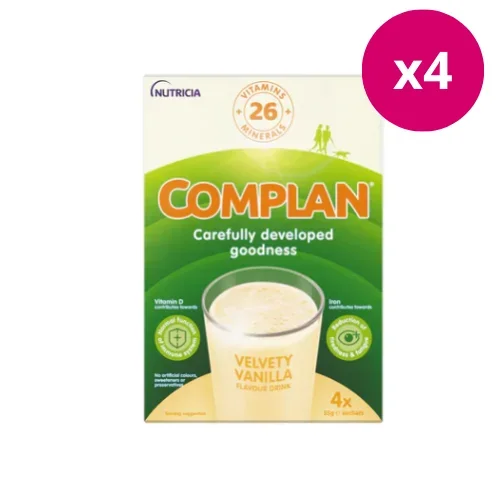 Complan Vanilla Multipack x 4