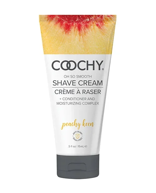 COOCHY Shave Cream – 0.5 oz Peachy Keen