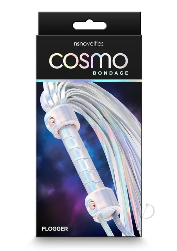 Cosmo Bondage Flogger Rainbow BDSM Whip
