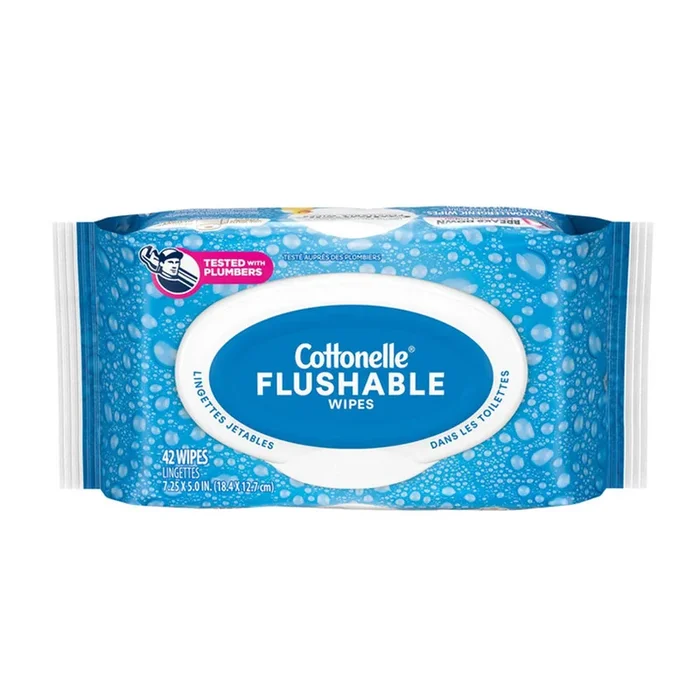 Cottonelle Soft Pack Flushable Wipes