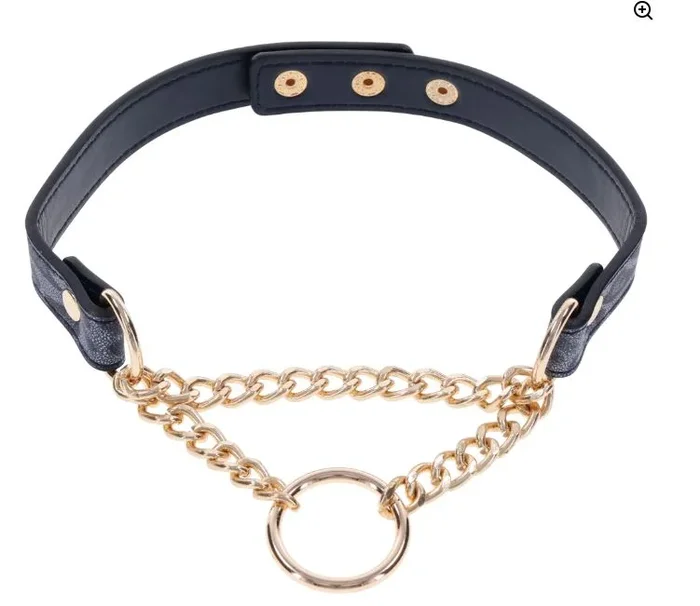 Cougar Faux Leather Day Collar