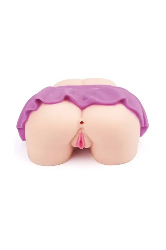 Cousins Group – Jessa Rhodes Mini Skirt Pussy and Ass Masturbator – Beige