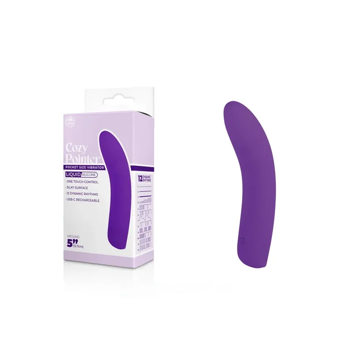 Cozy Pointer – – 12.7 USB Rechargeable Mini Vibrator