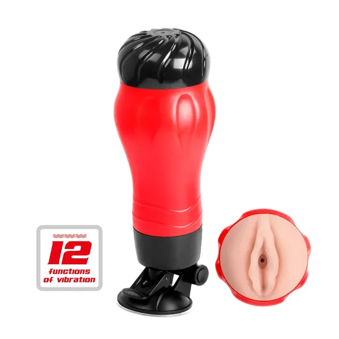 Crazy Bull Stroker Pussy “Flora” Red and Black – Masturbator