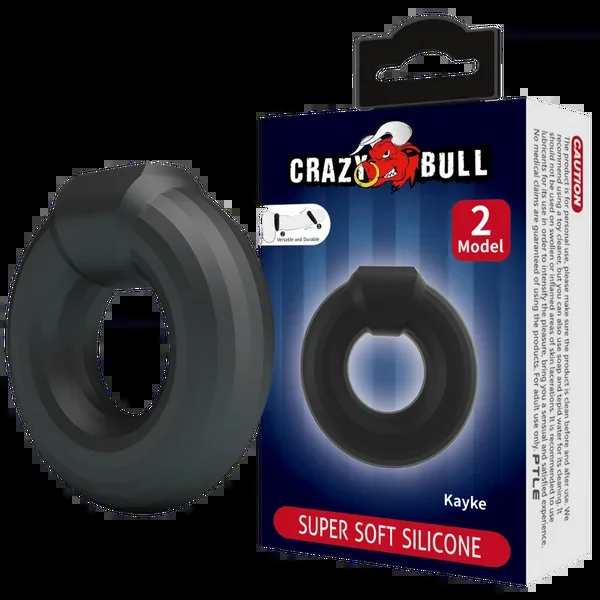 Crazy Bull Super Soft Silicone Cockring – Kayke (no.2)