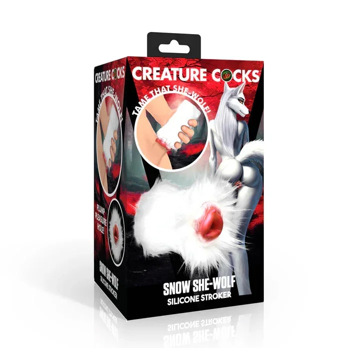 Creature Cocks Snow She Wolf Silicone Pussy Stroker by XR