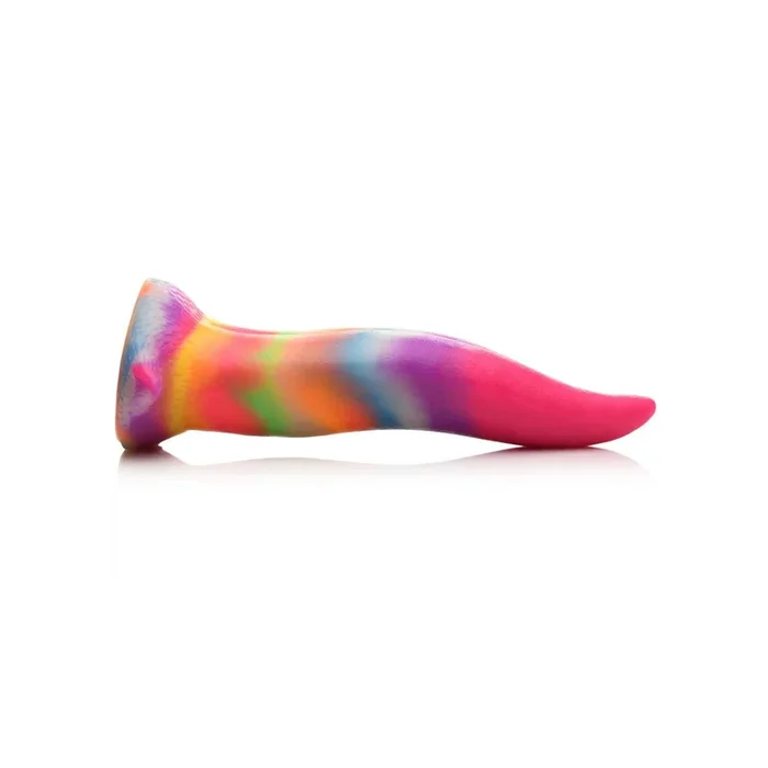 Creature Cocks Unicorn Kiss Glow in the Dark Silicone Dildo – Rainbow